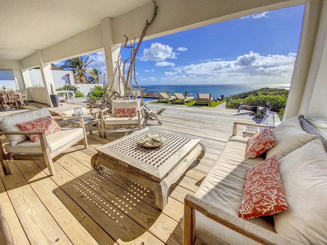 Location Villa Cul de Sac Saint Martin-terrasse-2